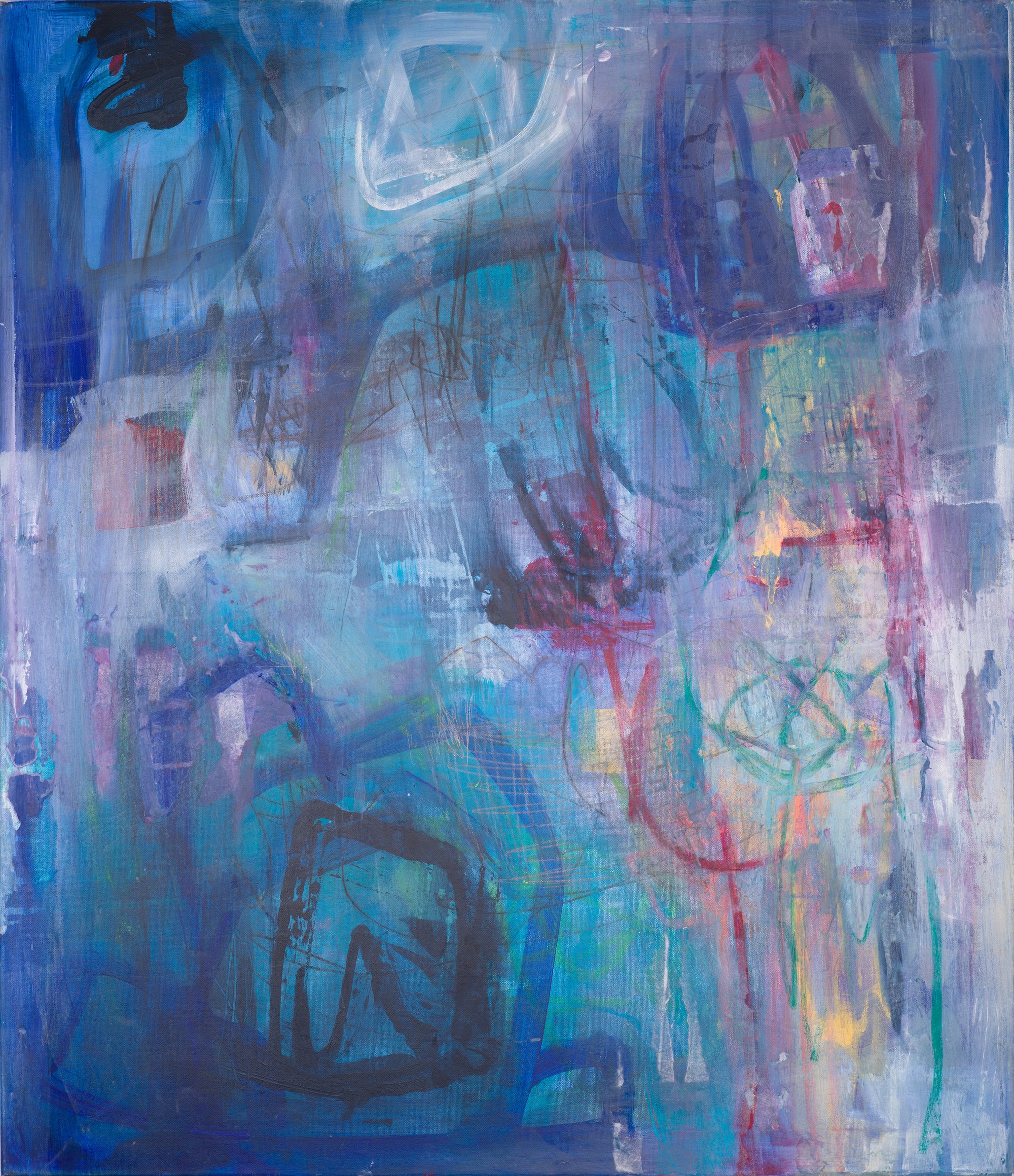 Gemälde (105 x 90 cm)