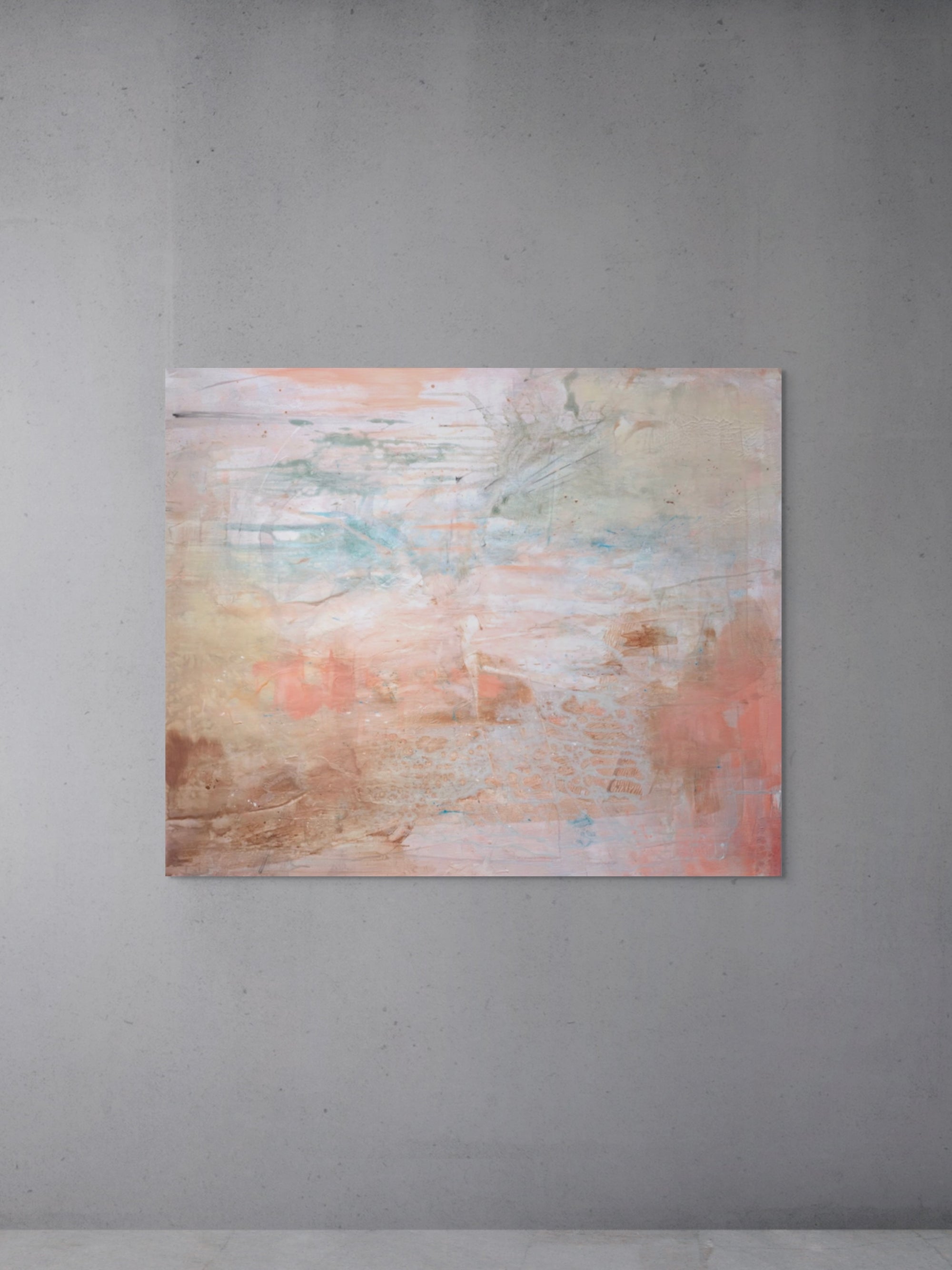 Abendröte (120 x 100 cm)