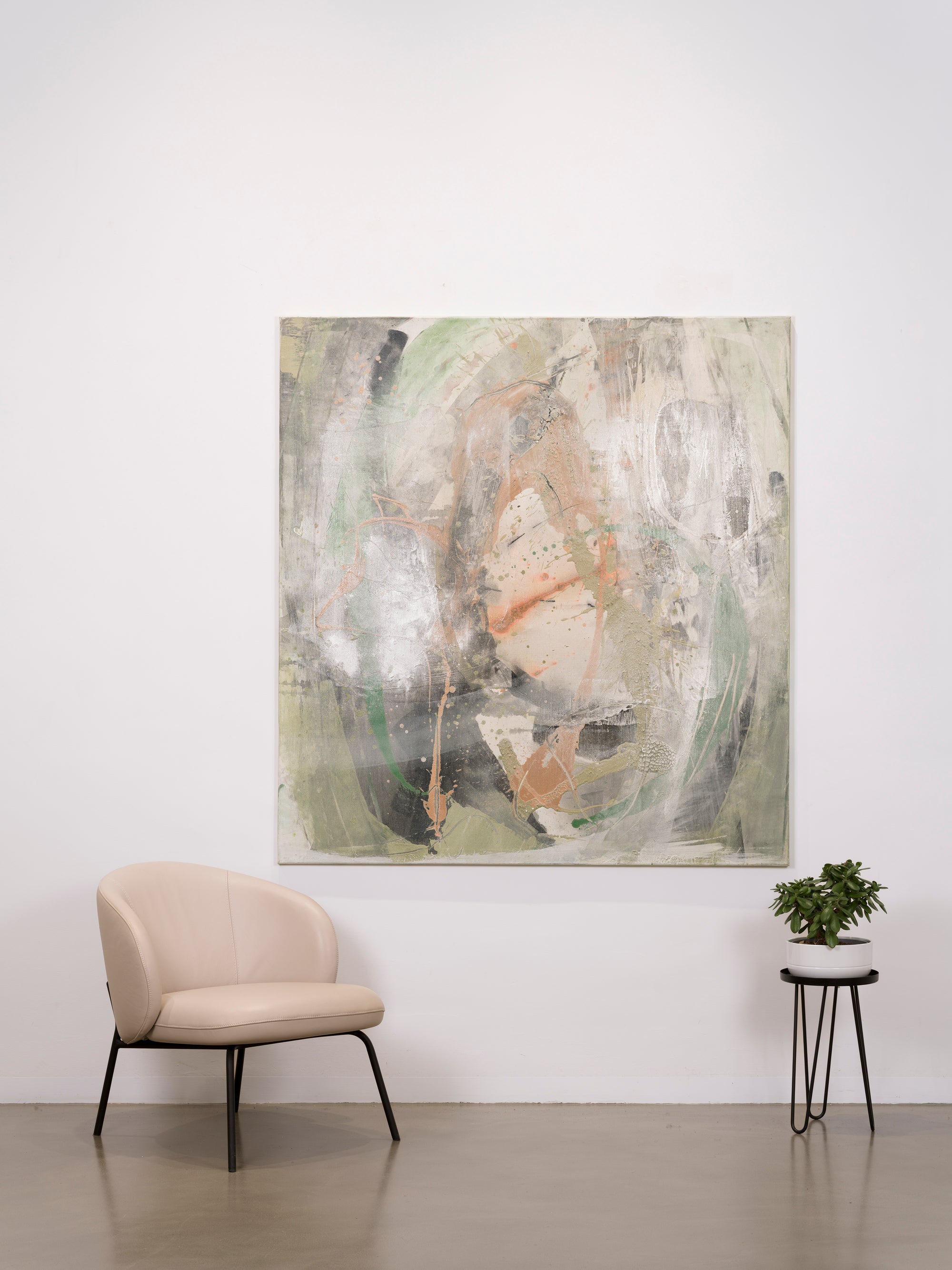 Wirbel (150 x 140 cm)