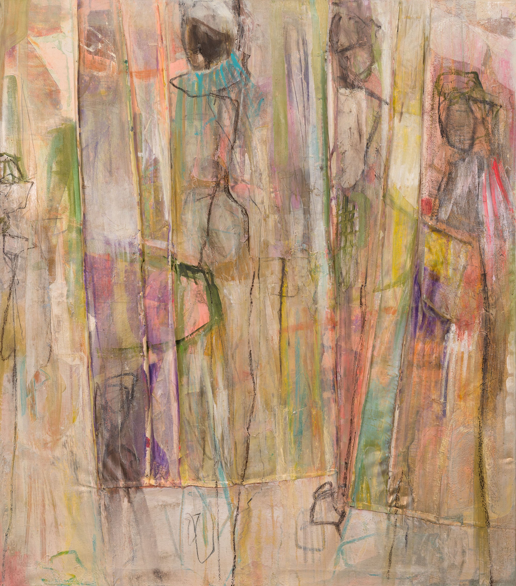 Begegnung 1 (125 x 110 cm)