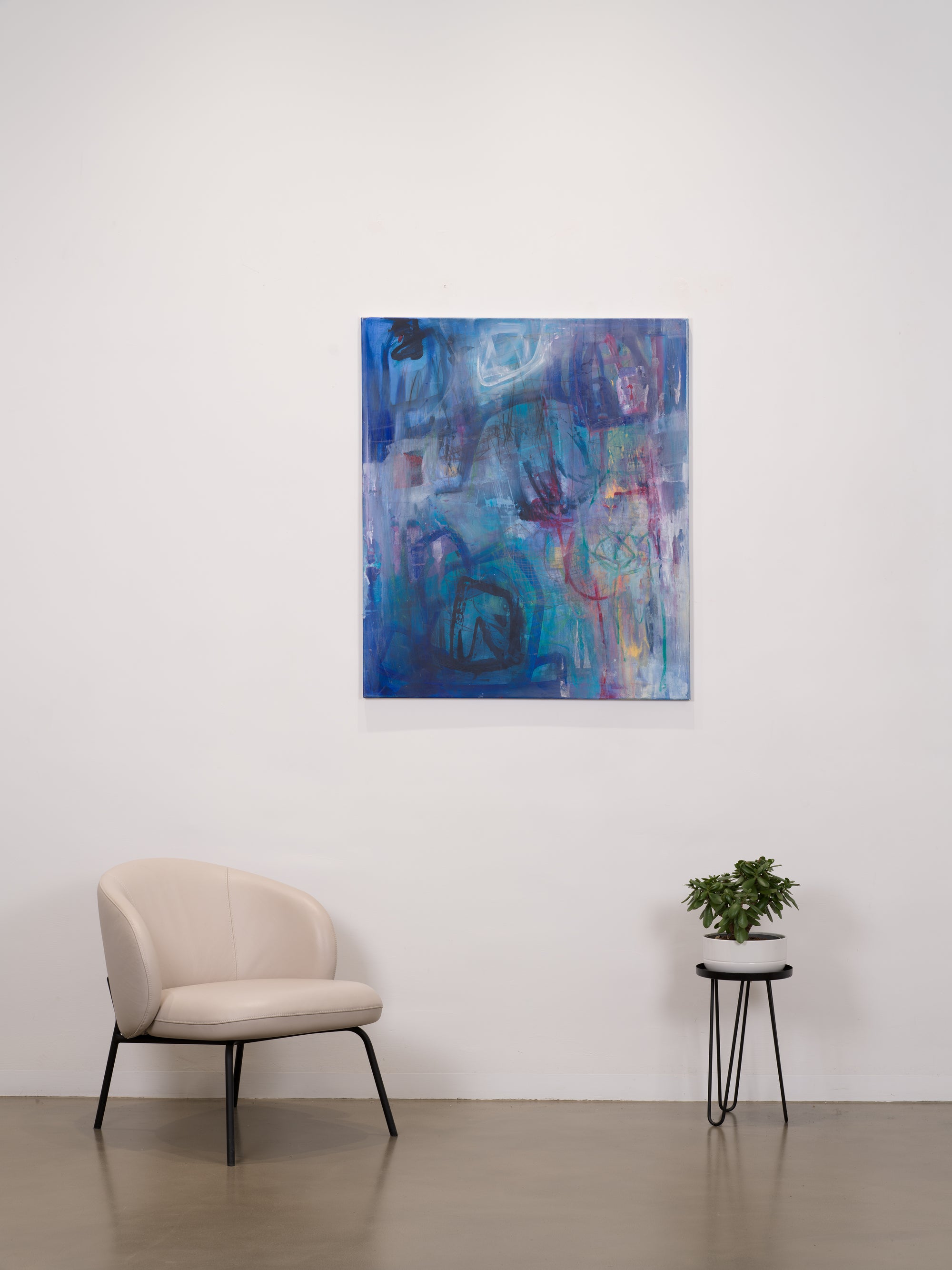 Gemälde (105 x 90 cm)