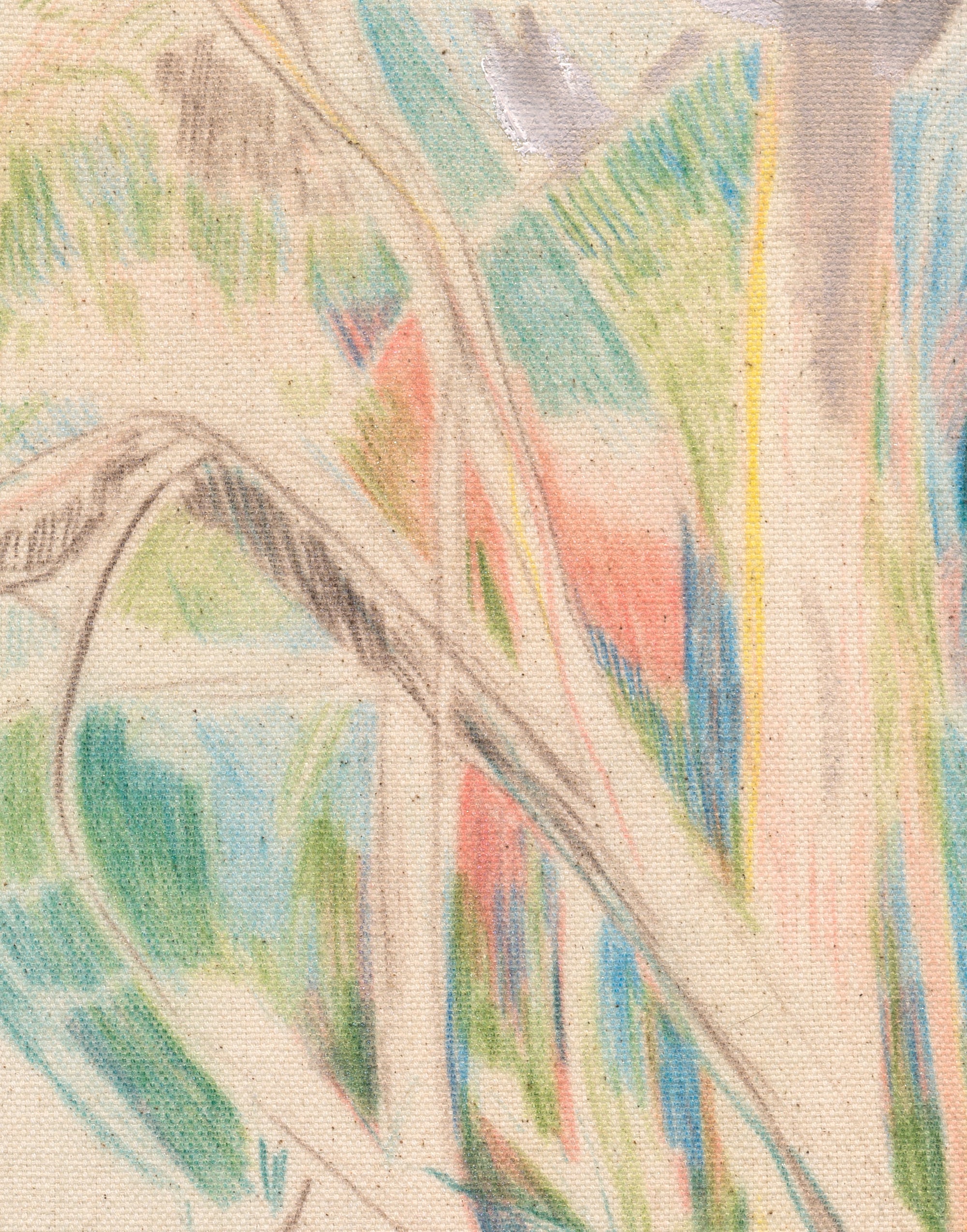 Eyes Above Water (50 x 35 cm)