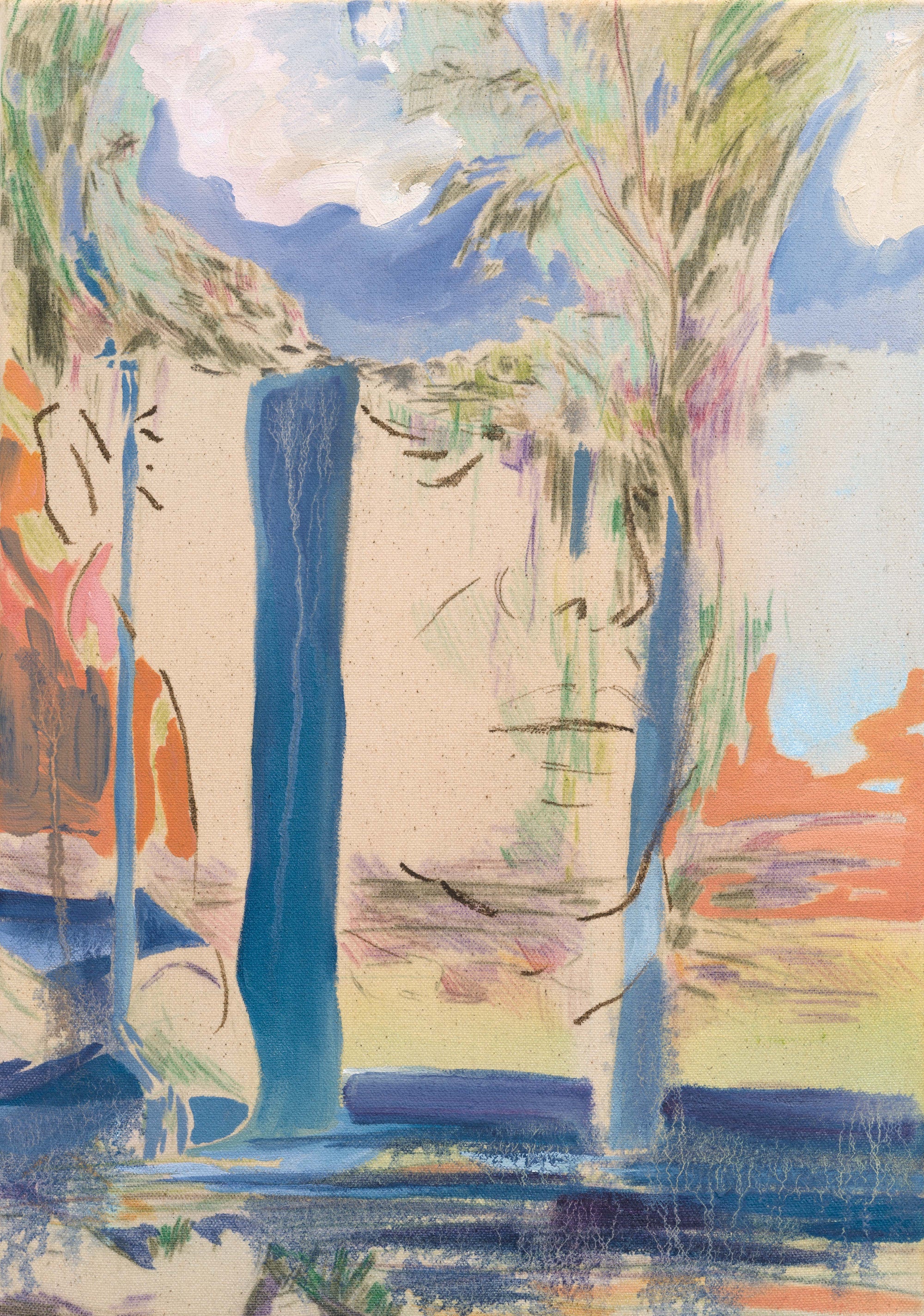 Falling Water (50 x 35 cm)