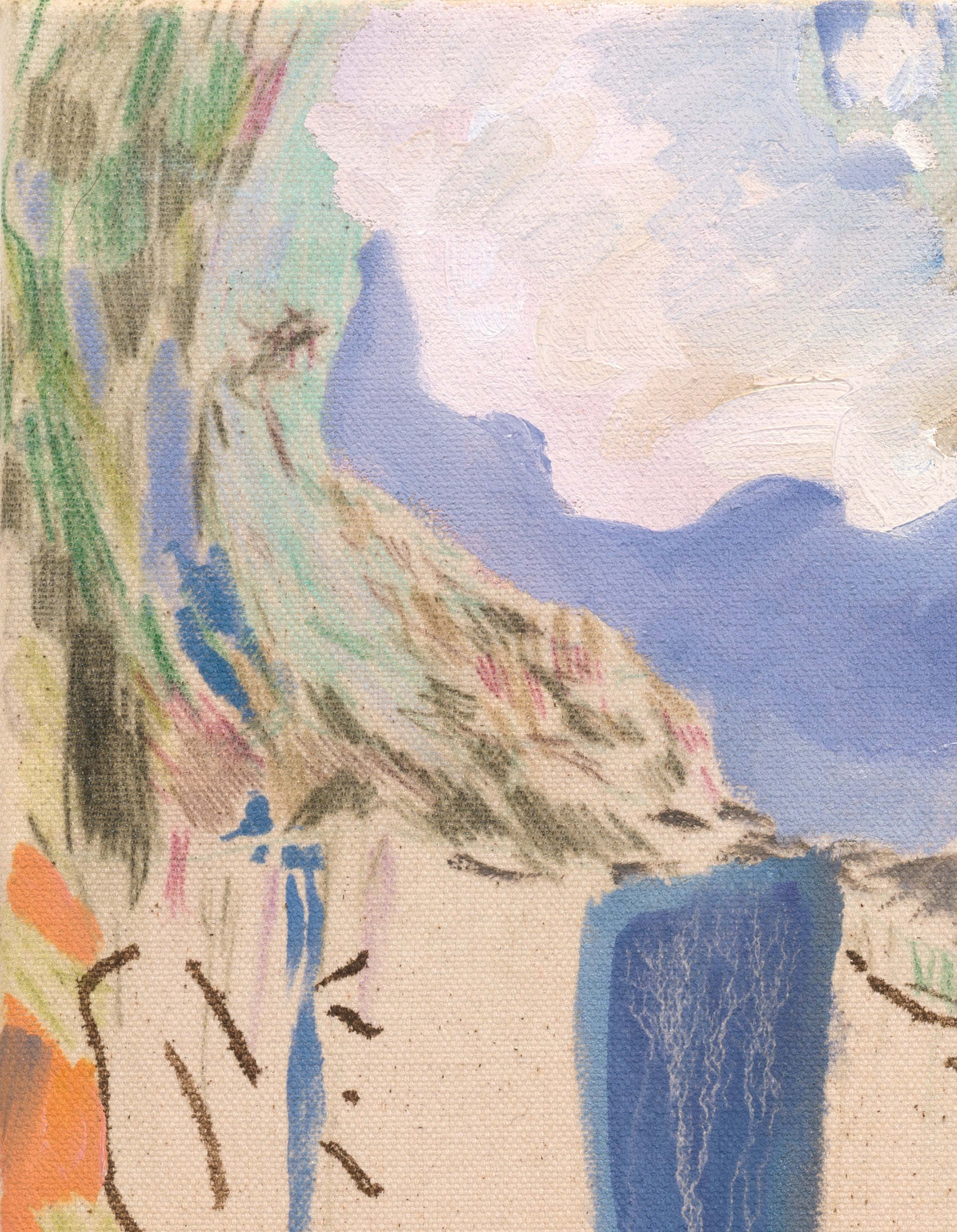 Falling Water (50 x 35 cm)