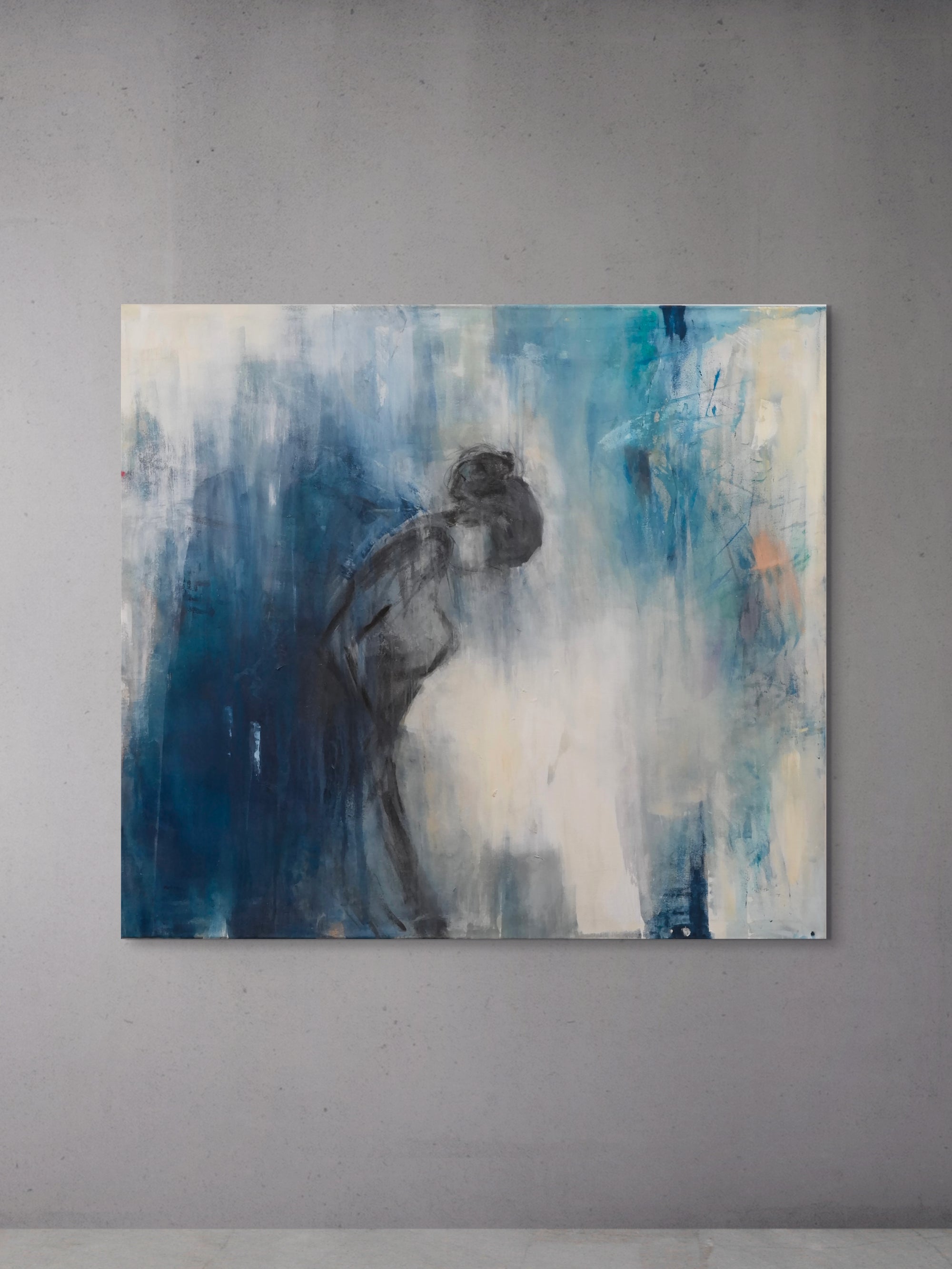 Wasserfall (140 x 125 cm)