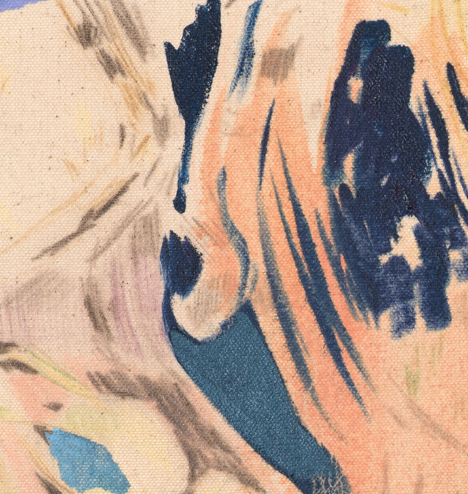 Head Between Night and Day (50 x 35 cm)