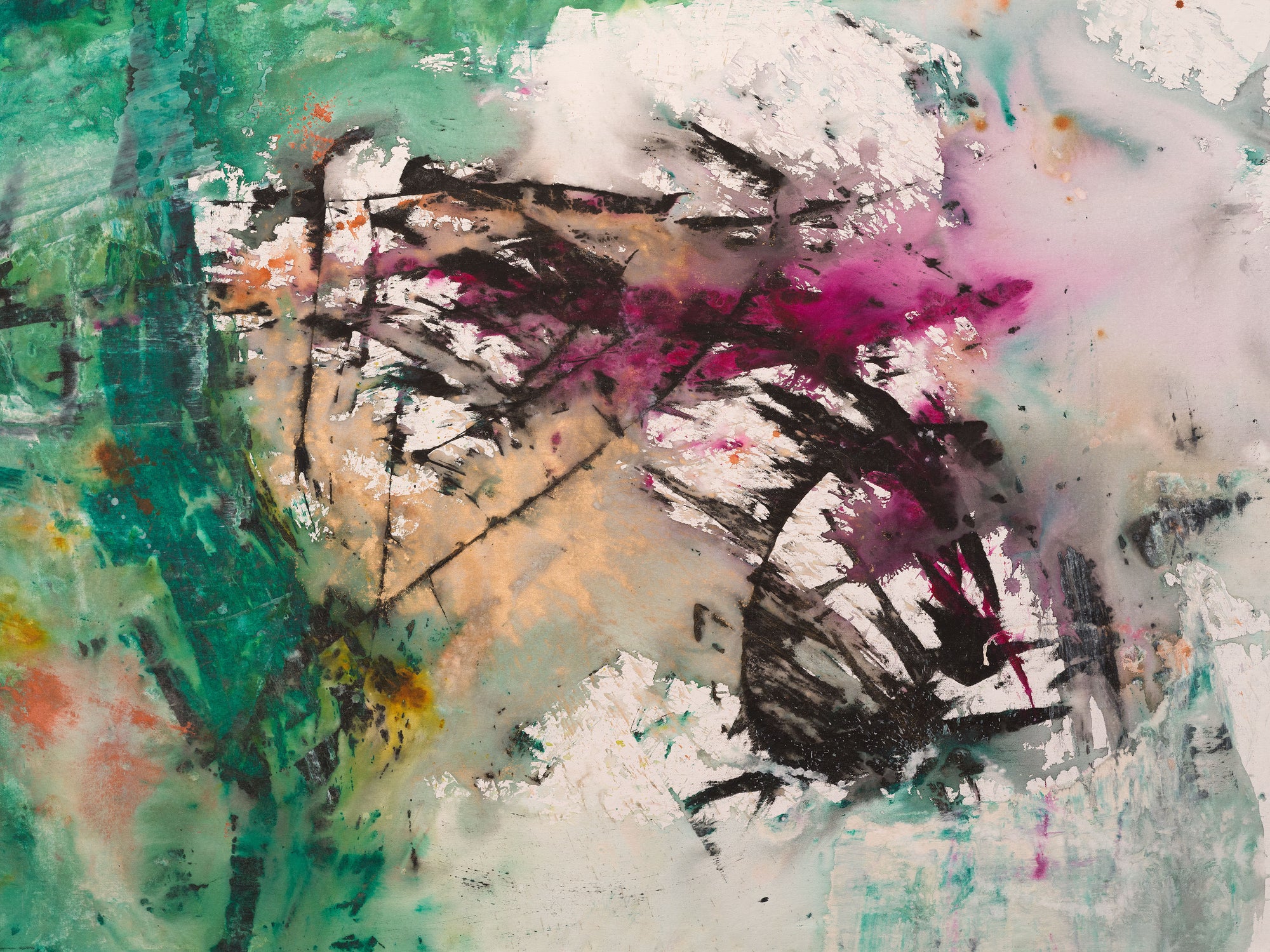 Gemälde (180 x 135 cm)