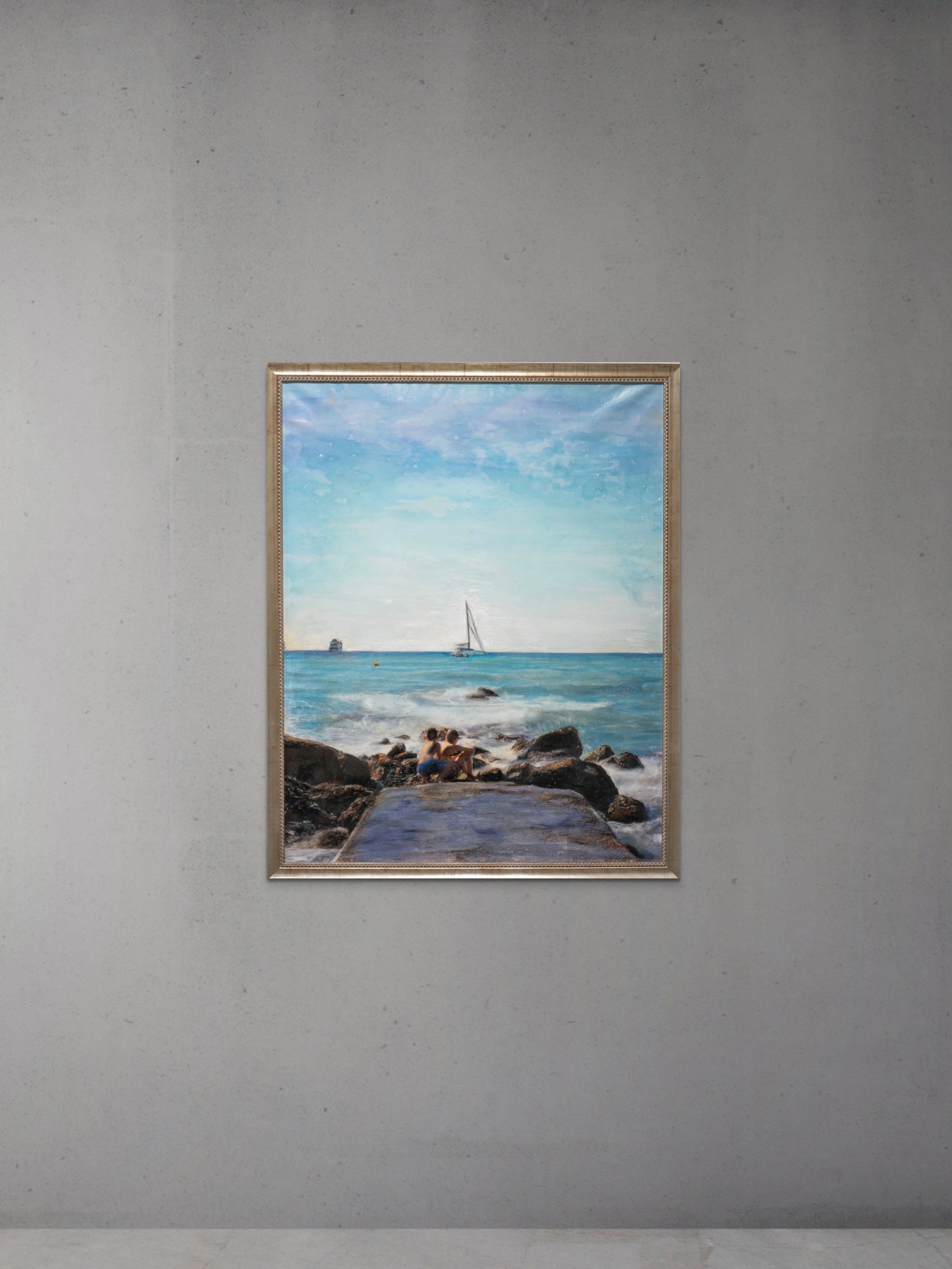 Ozeanträume (101 x 81 cm)
