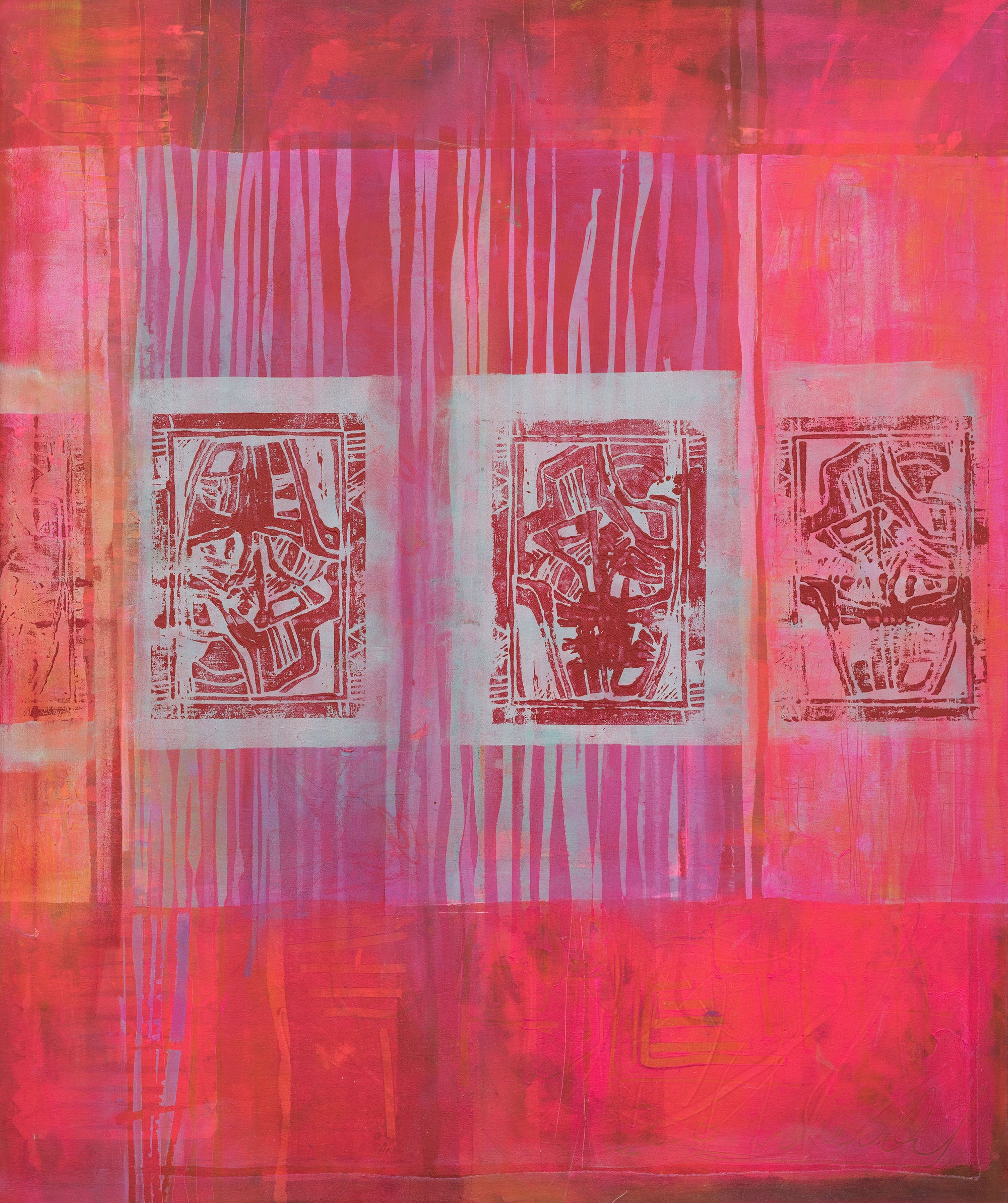 Gemälde (120 x 100 cm)