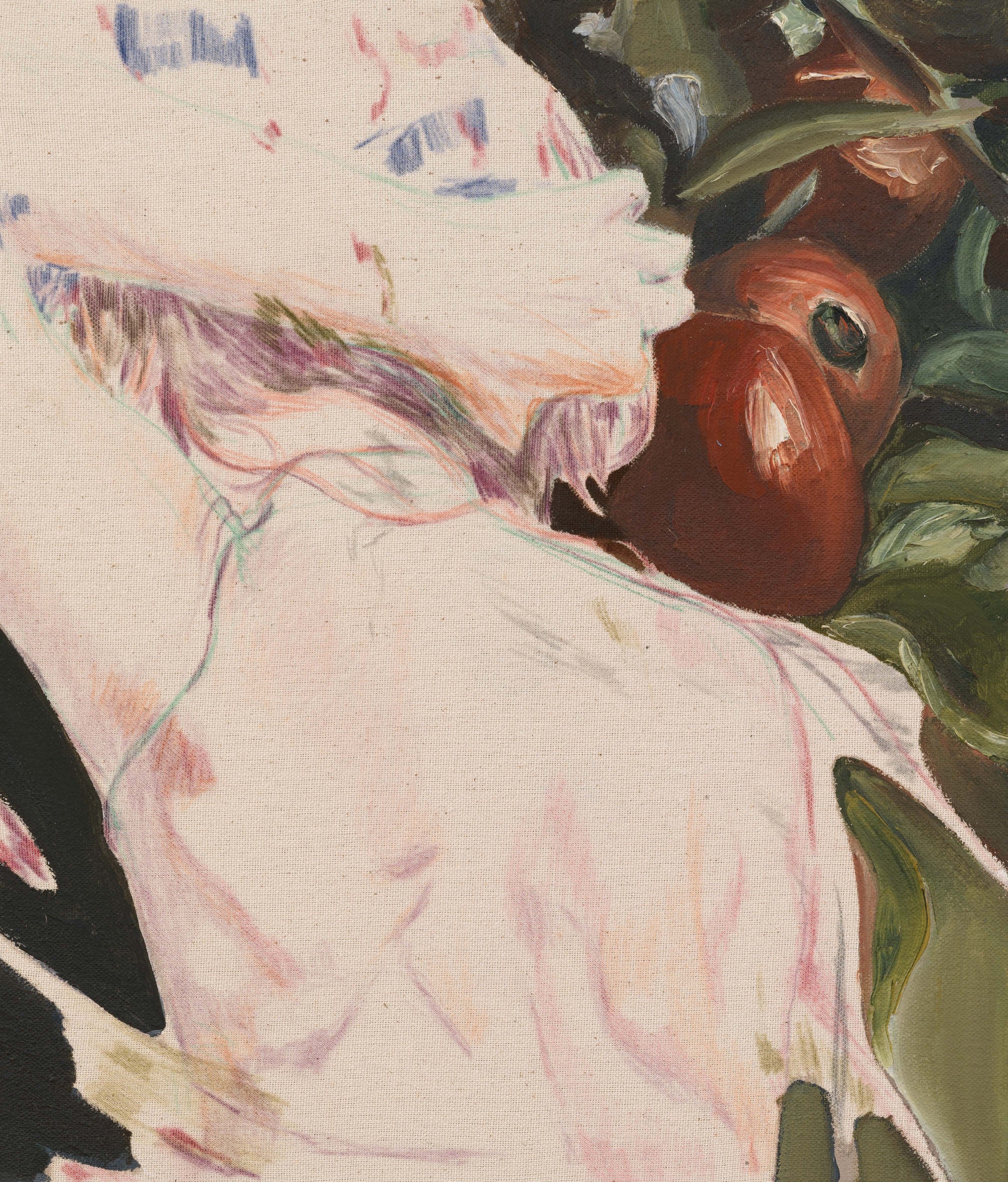 Rückseite vom Wurmloch (35 x 30 cm)