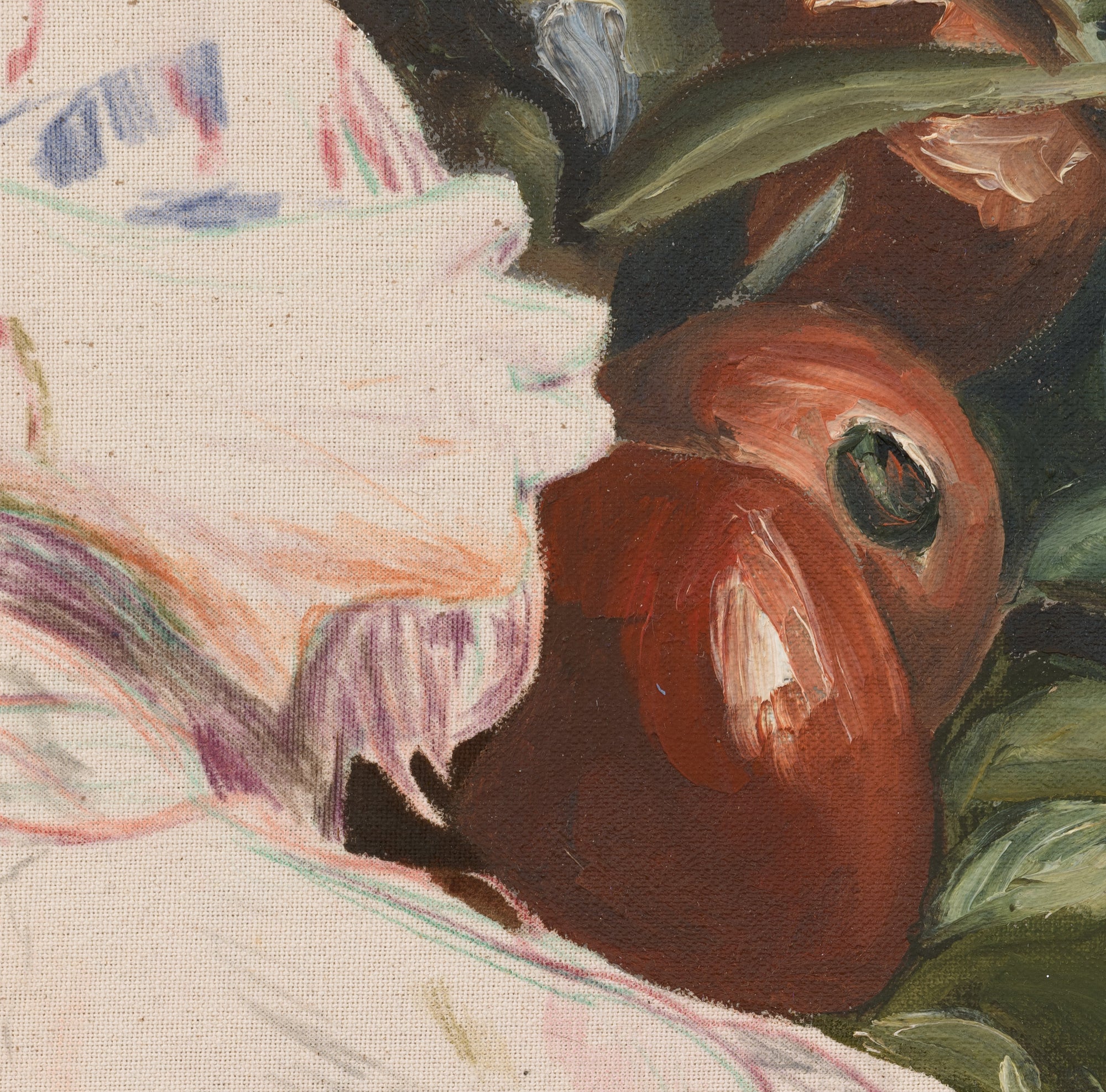 Rückseite vom Wurmloch (35 x 30 cm)