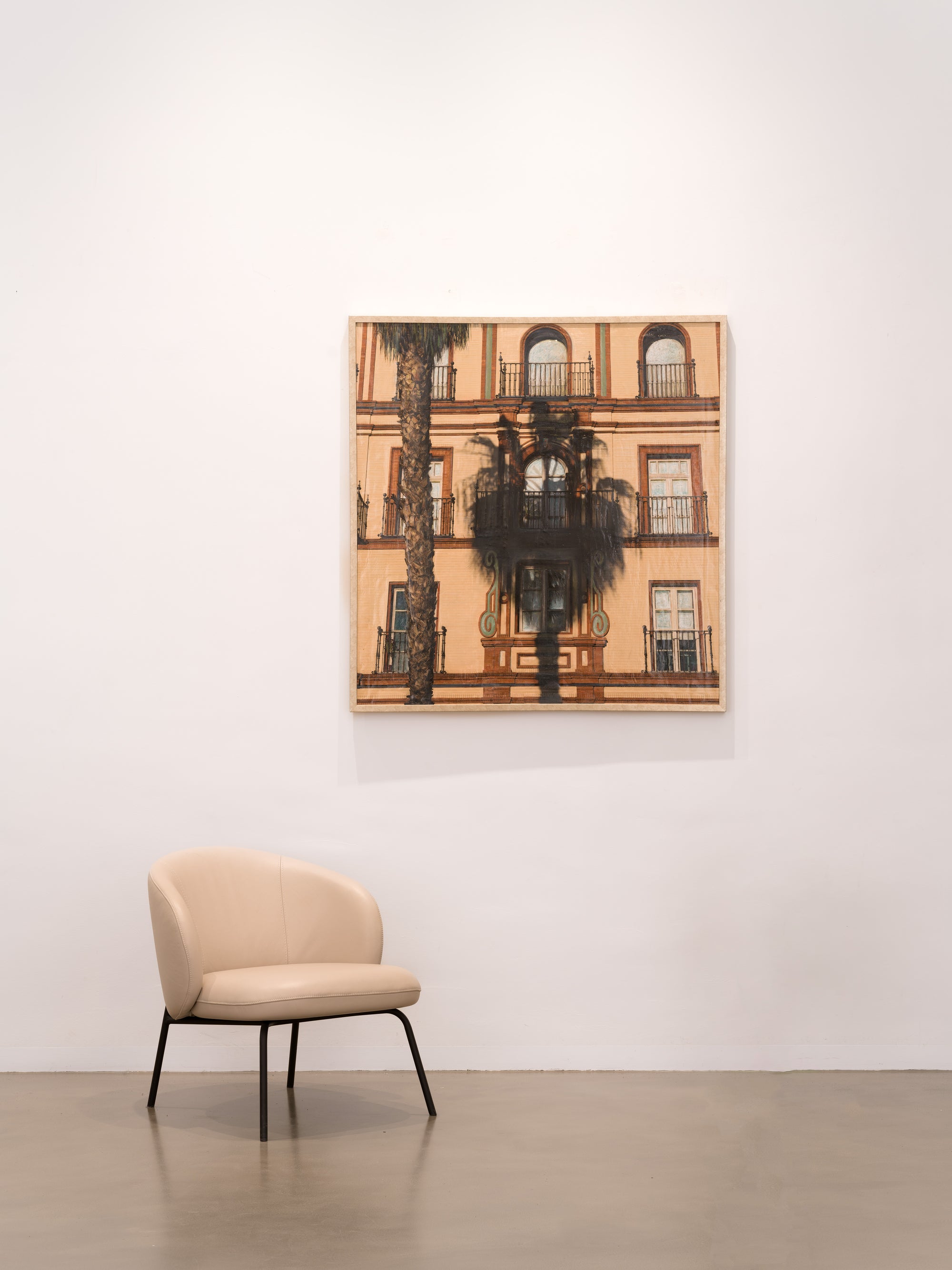 Morgens in Sevilla (105 x 110 cm)