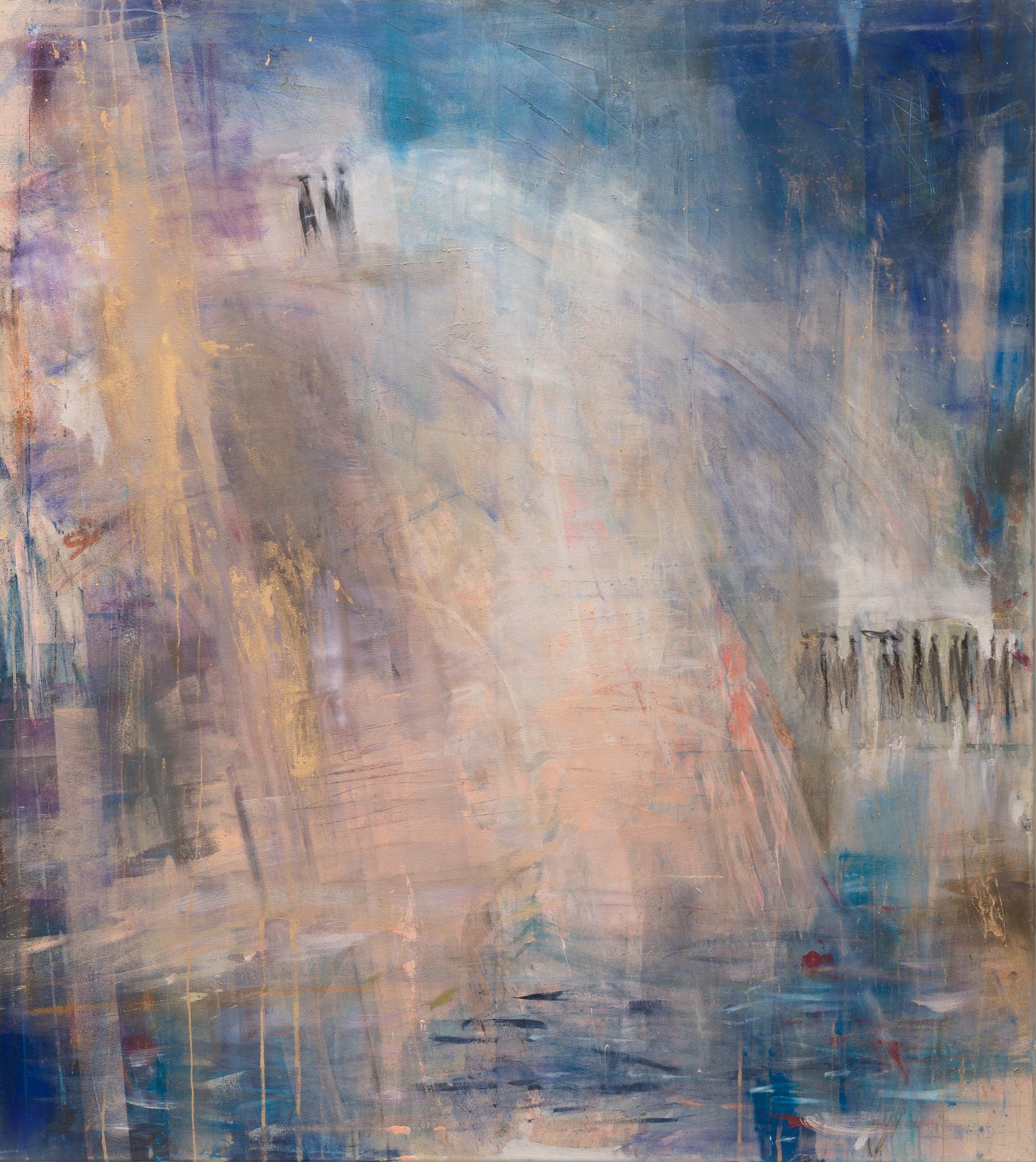 Gemälde (145 x 130 cm)