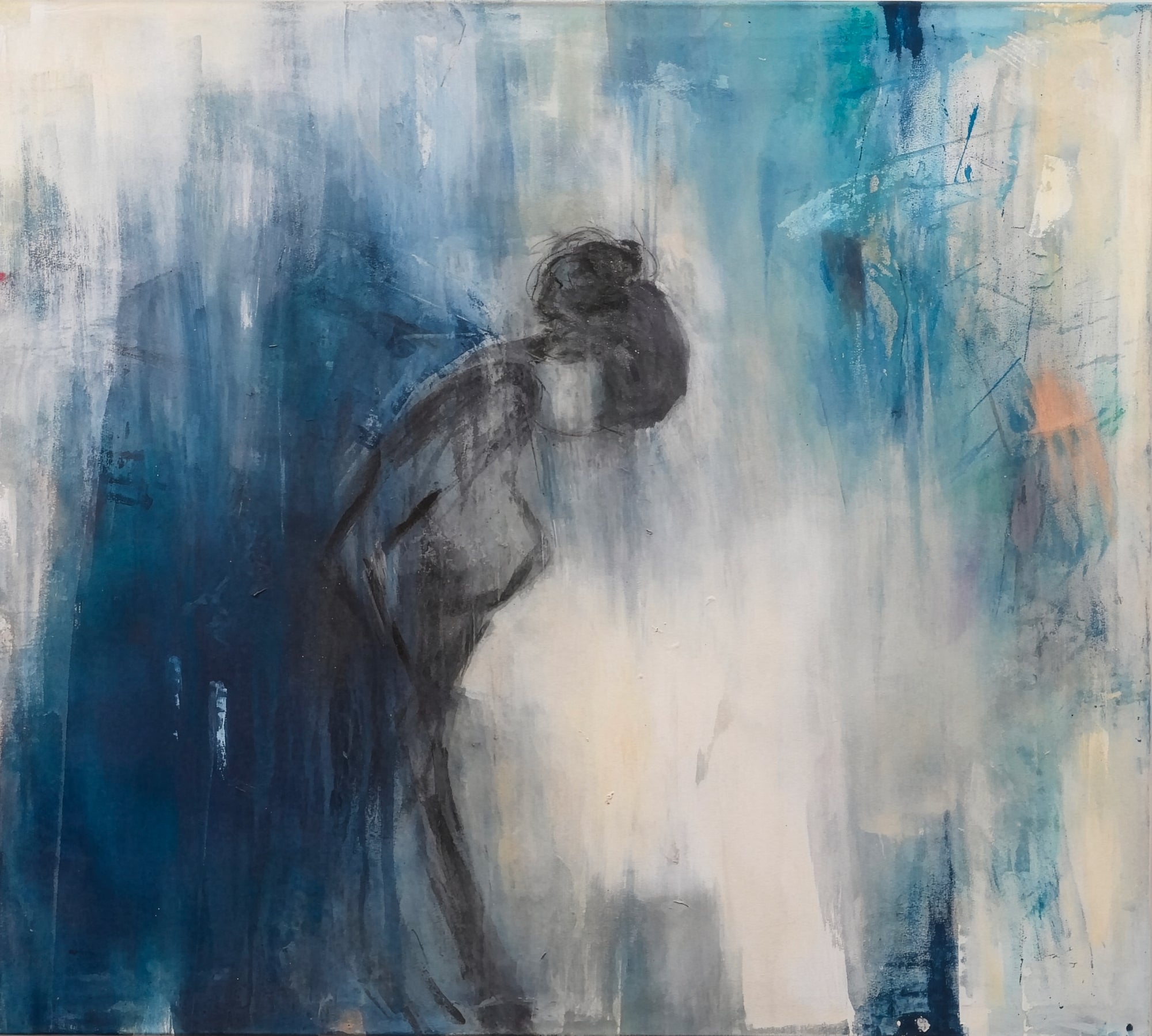 Wasserfall (140 x 125 cm)