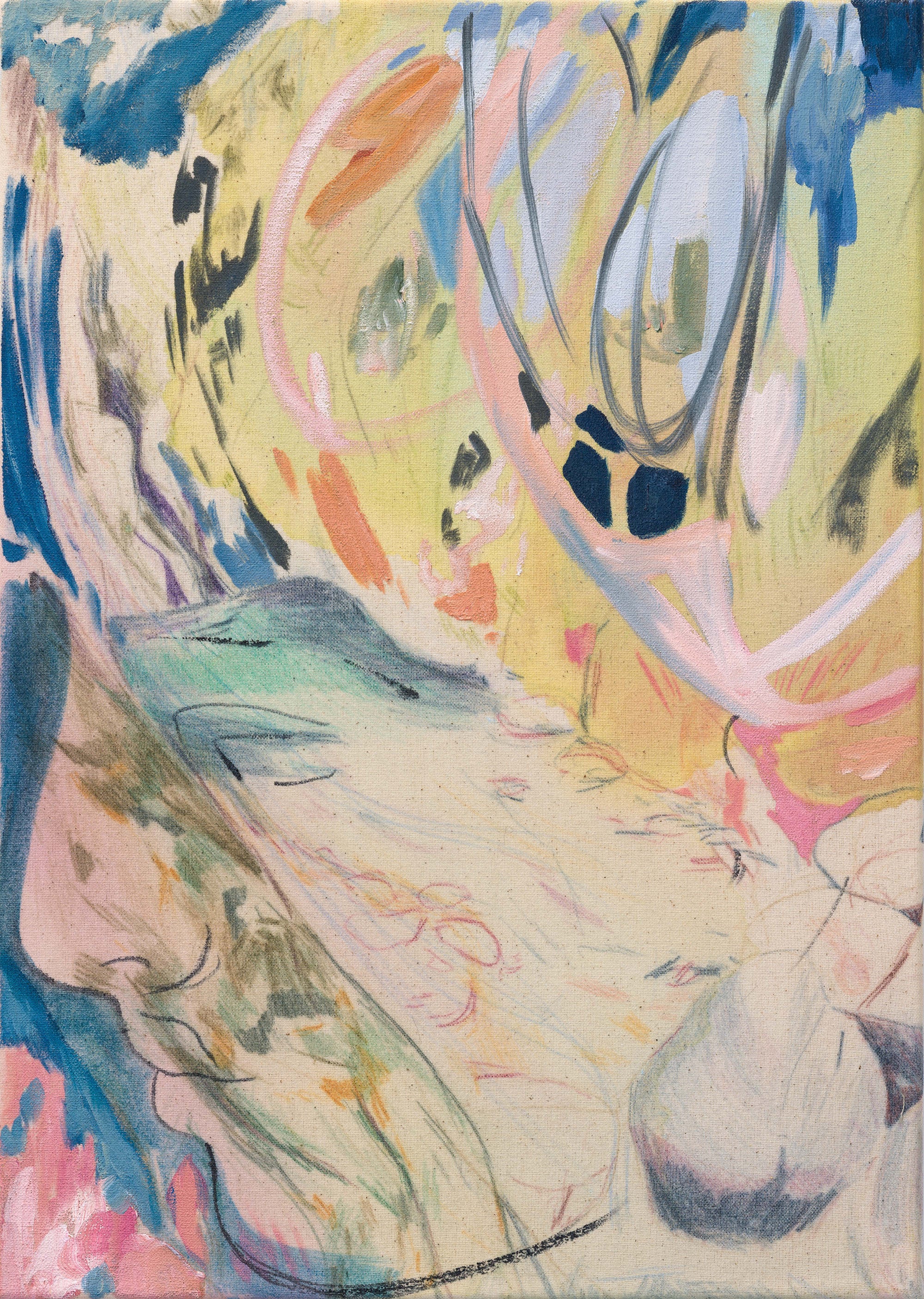 Water Eyes (50 x 35 cm)