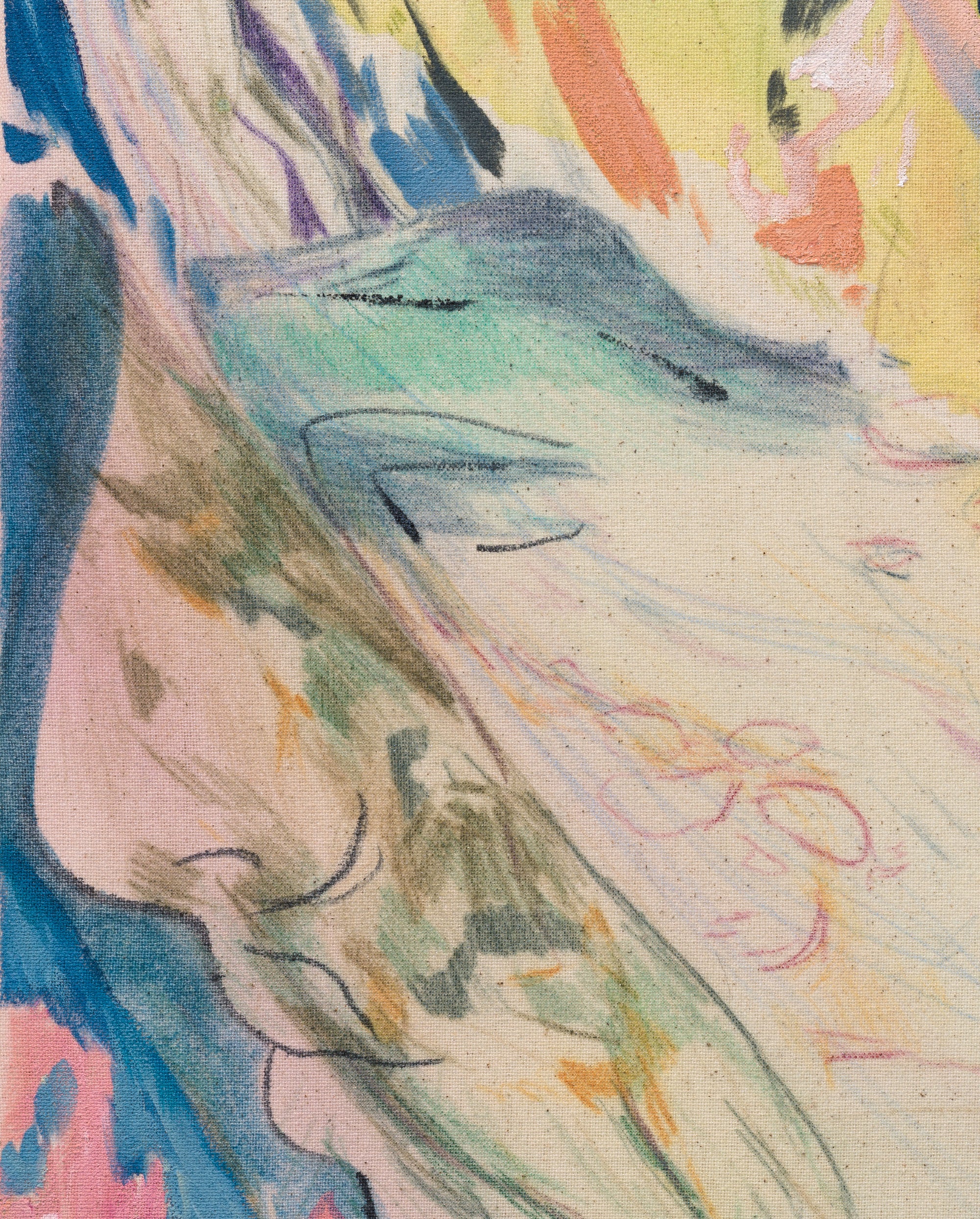 Water Eyes (50 x 35 cm)