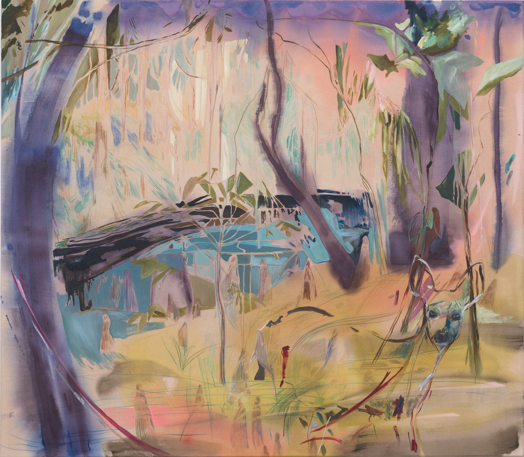 Wild Wood (150 x 175 cm)