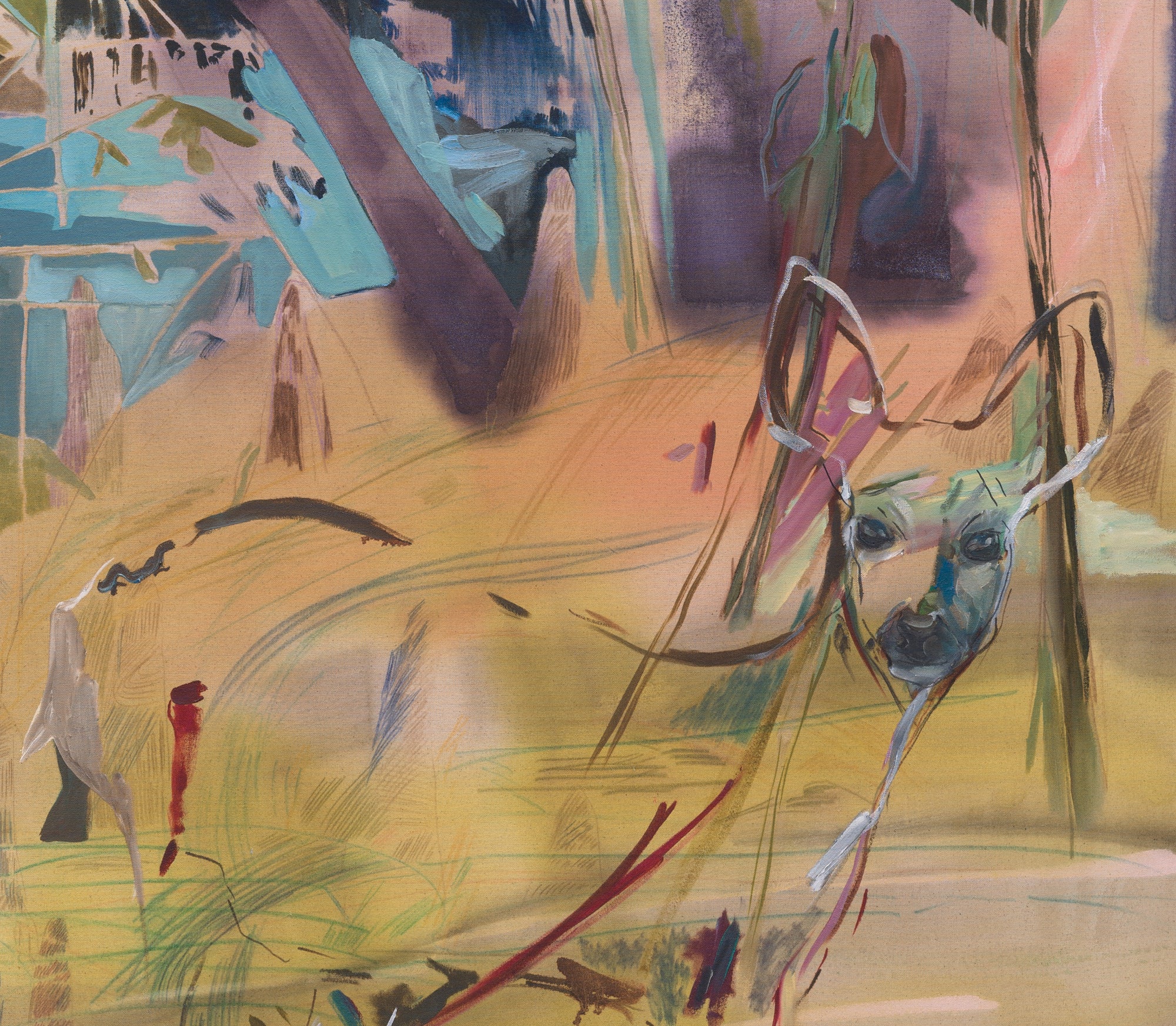 Wild Wood (150 x 175 cm)