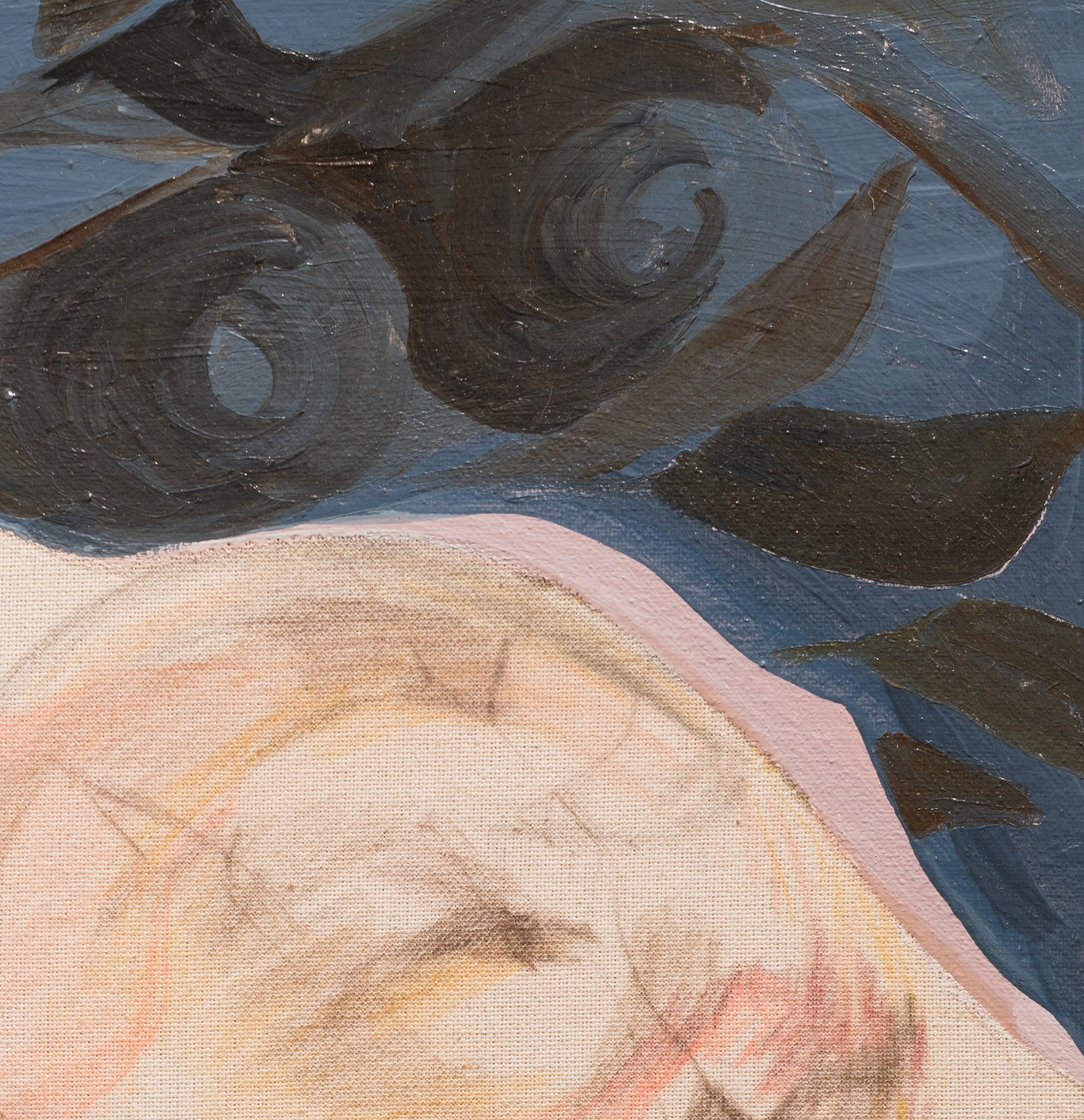 Wurmloch 1 (35 x 30 cm)