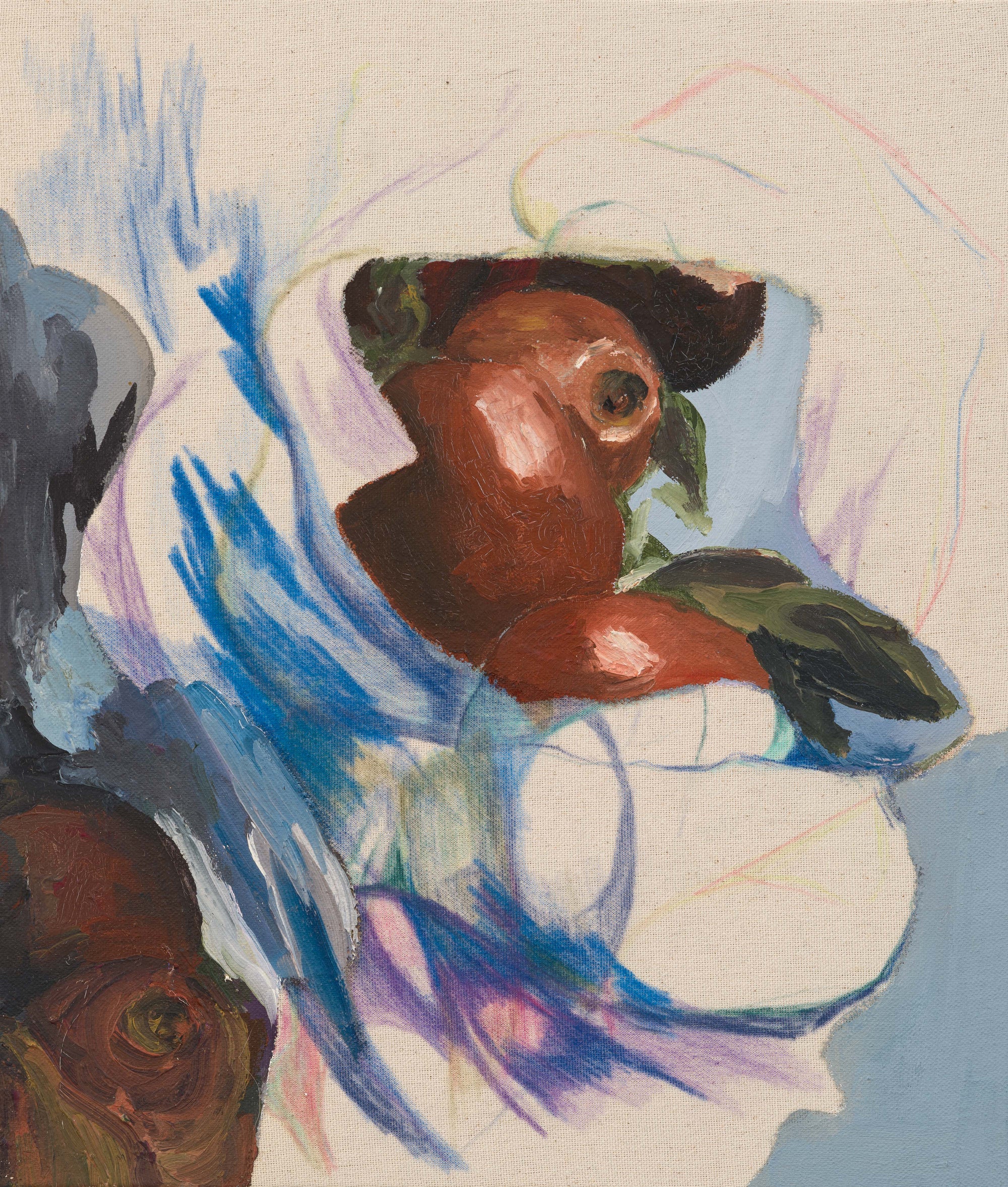 Wurmloch 3 (35 x 30 cm)