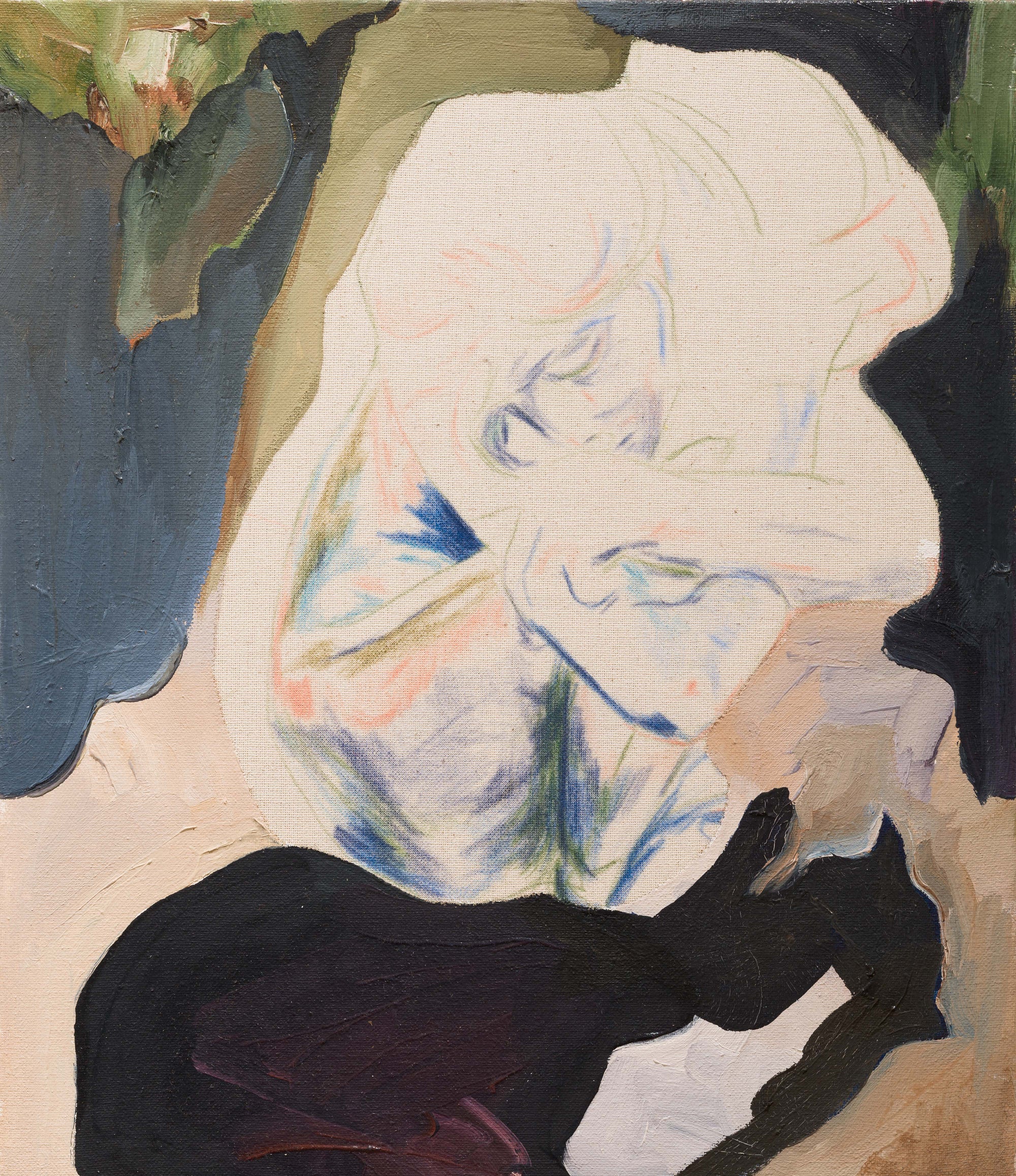 Wurmloch 4 (35 x 30 cm)