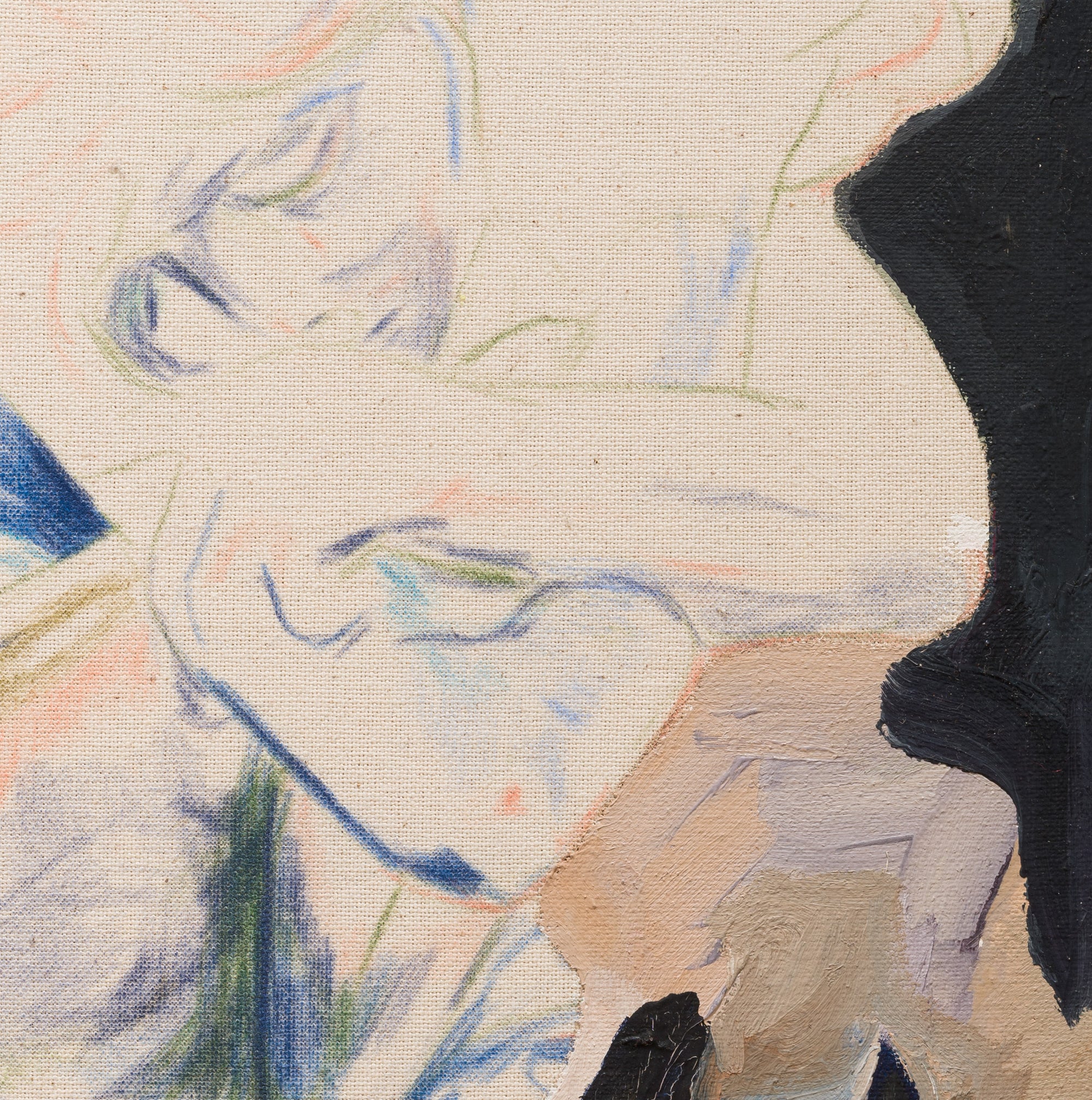 Wurmloch 4 (35 x 30 cm)