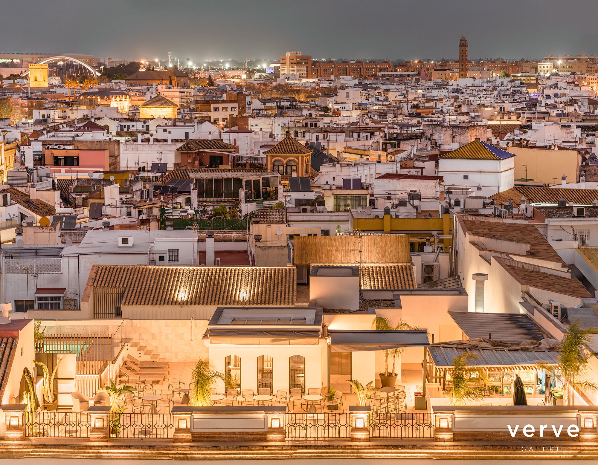 Ein Blick über Sevilla 2 (90 x 70 cm)